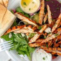Greek Salad With Chicken · 