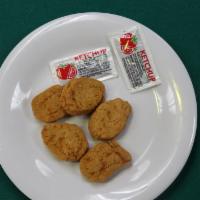 Chicken Nuggets (Regular) · 5 pieces- Chicken Nuggets meal come with your choice of French fries, tater tots, or onion r...