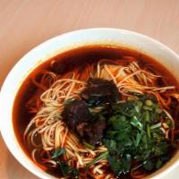 Spicy Braised Beef Noodle Soup · Spicy.
