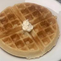 Waffle · Thick cake made from leavened batter or dough.