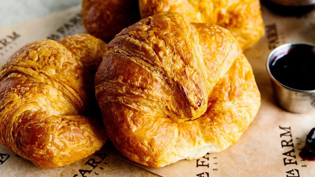 Croissant · Traditional french croissant made with European butter…vive la différence!