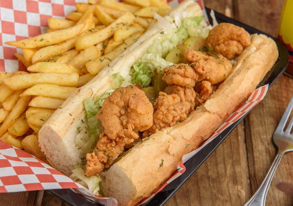 Shrimp Sandwich · Your choice of fried or grilled shrimp.
