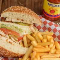 Chicken Sandwich · Your choice of fried or grilled chicken.
