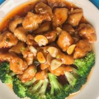General Tso'S Chicken · Hot. The all time favorite! Crispy fried chicken in a sweet & spicy garlic sauce.