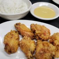 Chicken Wings (6) · 6 counts to one order. Crispy fried.
