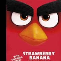 Angry Bird · Strawberry Banana flavor with Gumball eyes