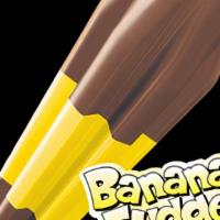 Banana Fudge Bomb Pop · Layers of Banana and Fudge