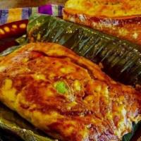 Shrimp Quesadilla · Big flour tortilla with cheese served with rice bean tortilla and salad.