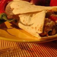 Burrito · Choose between beef, chicken, bacon, pulled pork or black beans torilla, corn, tomatoes, jal...