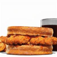 Crispy Chicken Toasted Breakfast Sandwich Meal · Our new Crispy chicken Toasted Breakfast Sandwich is served with a crispy homestyle chicken ...