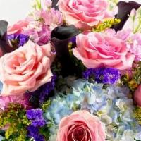 Magnifique Bouquet · This gorgeous bouquet is filled with fragrant roses, stock, calla lilies, hydrangea and more...
