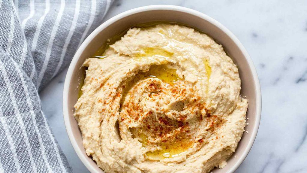 Hummus · Serve with a pita bread.