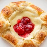 Danish · multilayered, sweet pastry ,it is a variant of puff pastry made of laminated yeast-leavened ...