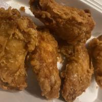 Fried Chicken Wings · Six pieces fried wings