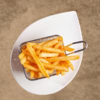 French Fries · Freshly cut fries fried until crisp and golden served with ketchup
