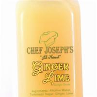 Single Bottle (20Oz) · Chef Joseph's 20oz ginger lime ginger drink.