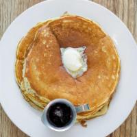 Buttermilk Pancakes · A light standard that will change the way you think of pancakes!