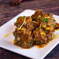 Pepper Fry · Chicken/Goat meat  tossed with South Indian spices and black peppers.