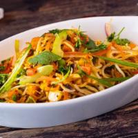 Vegetable Hakka Noodles · The Perfect indo-chinese hakka noodles tossed with stir-fried vegetables like caroots, beans...
