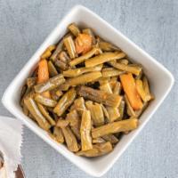 Fosolia · String beans and carrots mix.