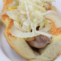 Bratwurst Hotdog · 