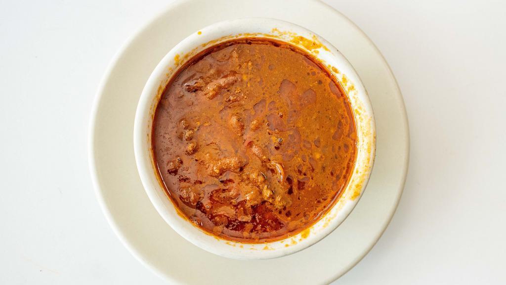 Chili Cup · Sean's homemade chili  served since 2019 packs some heat from cayenne