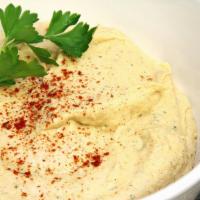 Hummus Traditional (Gf) (Vegan) · Gluten Free. Vegan. Smooth rich chickpea purée with homemade sesame seed paste & fresh lemon...