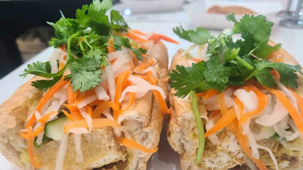 Tofu Bánh Mi · *This items maybe cooked to order or contain undercooked animal food.