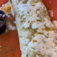 Burrito Asado · A favorite in Mexico. Stuffed with beans and your choice of grilled chicken, steak or shrimp...