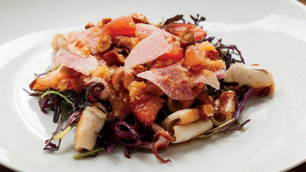 Squid Salad · Well marinated seasoned squids.
