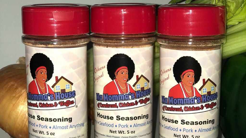 House Seasoning · Momma's Special Blend House Seasoning. Use it on Poultry, Pork, Beef , Seafood or just about anything.  It has true New Orleans Flavor!
