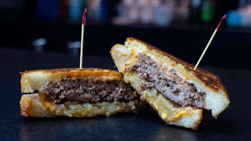Patsy Melt · 5oz beef patty, grilled onions, 1000 island, american & swiss cheese on Texas toast