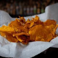 Sweet Potato Chips · Served with wasabi ranch