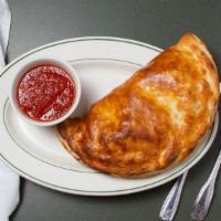 Cheese Calzone (Small) · With ricotta cheese and mozzarella.