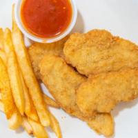 Chicken Tenders (4) & Fries · 