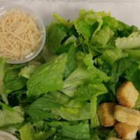 Side Salad · Freshly cut lettuce, tomato, cucumber, celery, and onion with your choice of caesar, honey m...