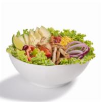 Raspberry Pecan Chicken Salad · Fresh lettuce, chicken, mandarin oranges, pecans, feta & raspberry vinaigrette.