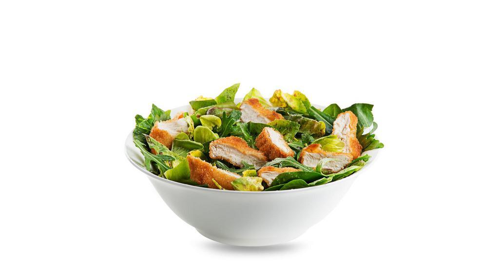 Chicken Salad · House salad with your choice of chicken and dressing.