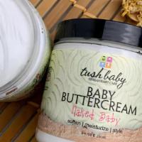 Naked Baby Buttercream · 8 fl oz/ 236 ml. Gentle & creamy confection made from crushed Shea butter, nourishing rice b...