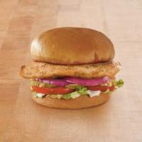 Chicken Sandwich · 620 Cal. Fresh grilled or crispy chicken breast served on a toasted bun with lettuce, tomato...