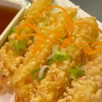 Shrimp Tempura · Deep fried crispy breaded shrimp.