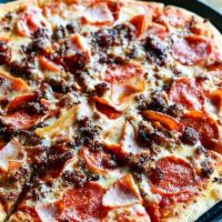 The Carnivore (Marinara) Medium Or Large Pizza · 