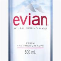 Evian Water · 1 Liter.