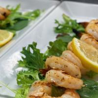 Shrimp Platter · Grilled or fried shrimp served with fries.