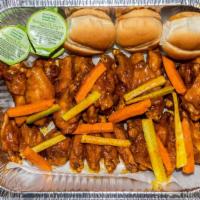 10 Pieces All Star Party Wings · one ranch one roll