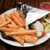 Shawarma Combo · You pick the meat, we cook it with shawarma spices and top it with lettuce, tom and tahini s...