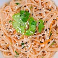 Pad Thai Noodle · Vermicelli noodles, cilantro, cashews, cucumber, carrots, sesame seeds, pad thai sauce.
Glut...
