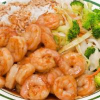 Shrimp & Vegetable · 'Come with Fried Rice, White Rice, or Lo Mein.