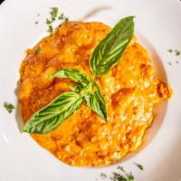 Gnocchi Bolognese · House made potato gnocchi in a traditional homemade meat sauce.