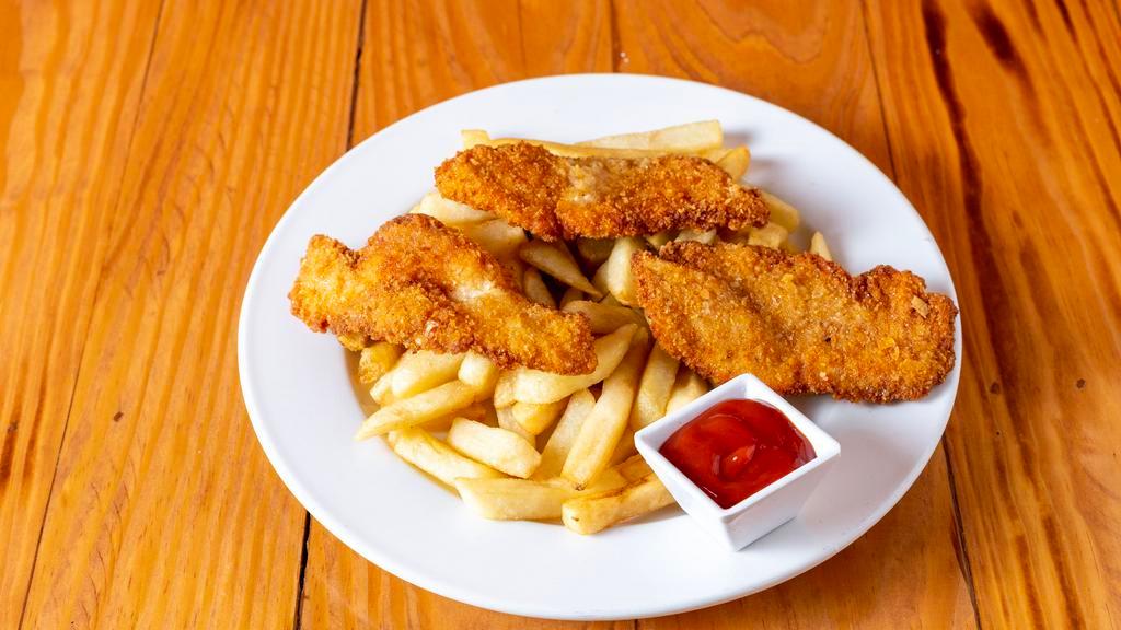 Chicken Tenders & French Fries · 